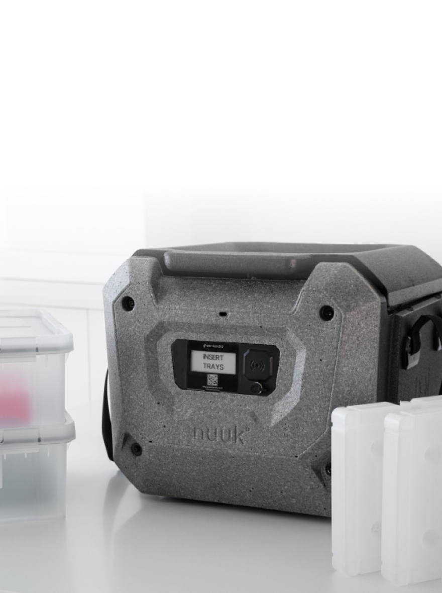 Nuük cooler medical box made from ARPRO