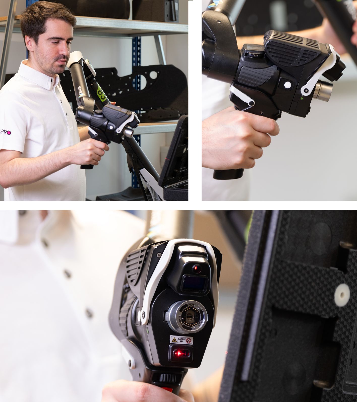 Scanner 3D presso il centro JSP Innovation