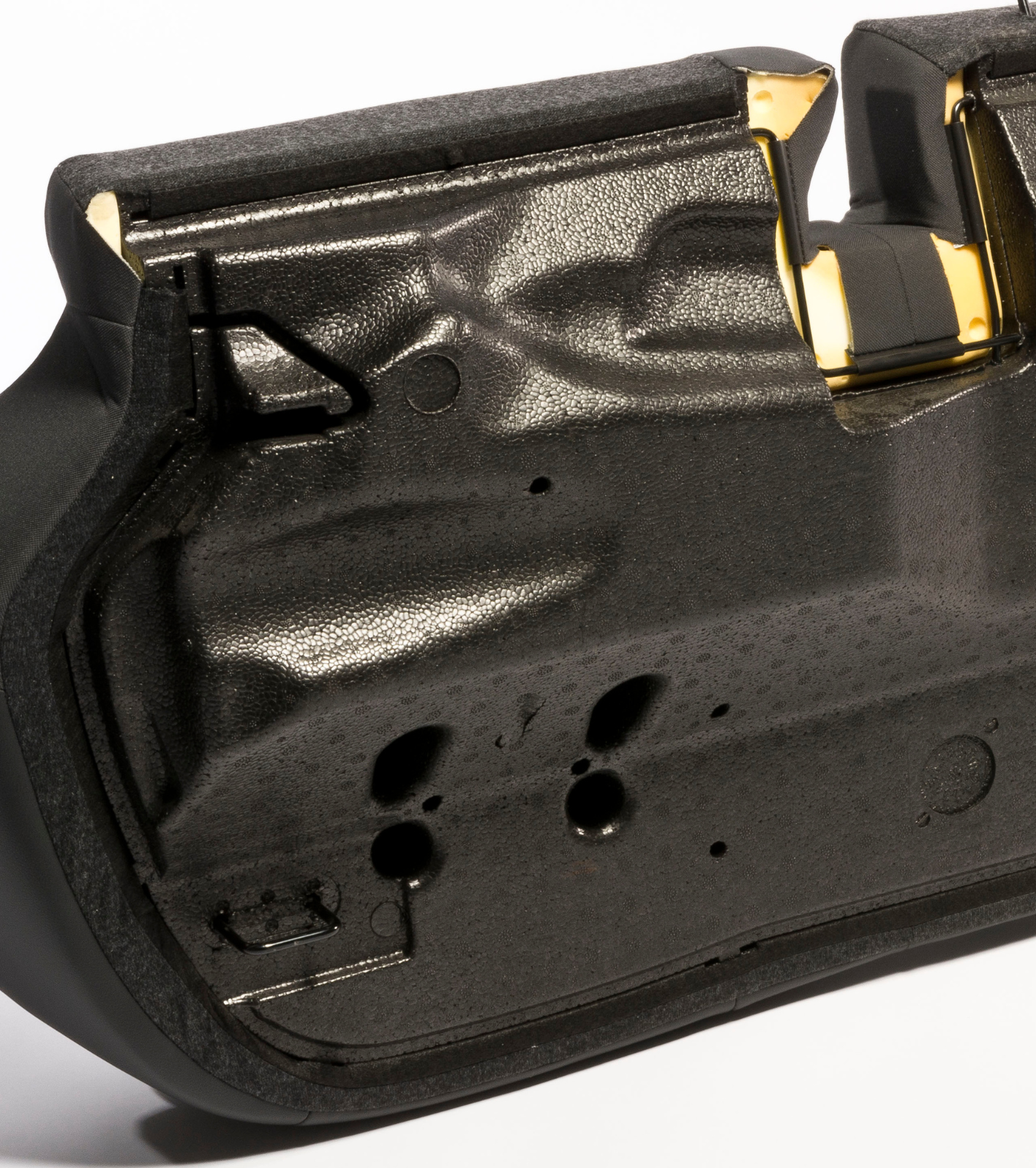 Car rear seat from Volvo made with ARPRO